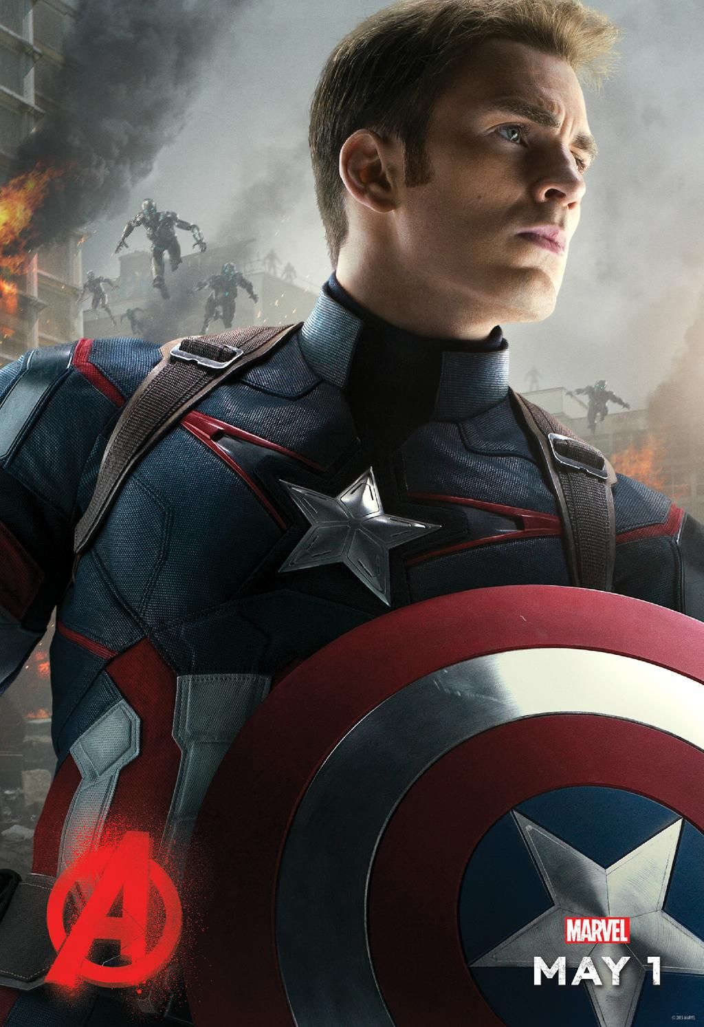 Captain America Gets His &#039;Avengers: Age of Ultron&#039; Character