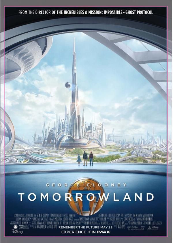 New IMAX Poster for Disney&#039;s &#039;Tomorrowland&#039;