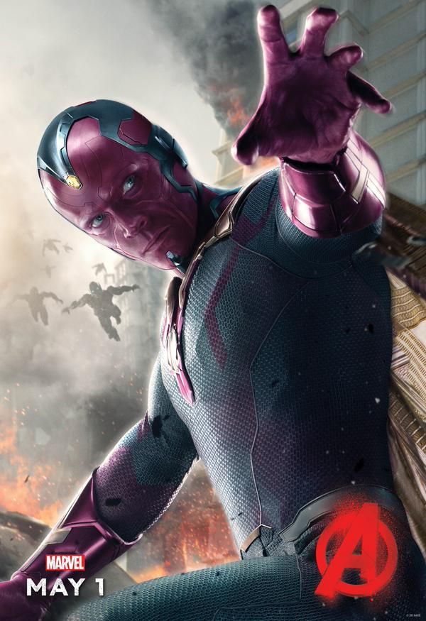 The Vision Gets His Own &#039;Avengers: Age of Ultron&#039; Poster