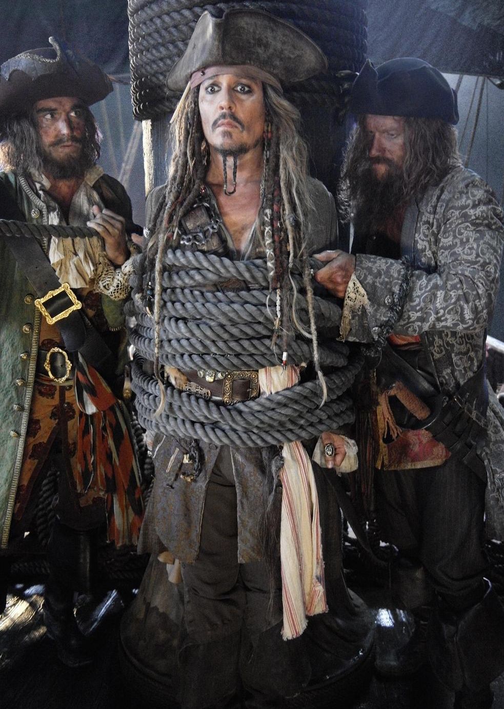 First look at Johnny Depp as Captain Jack Sparrow in ‘Pira