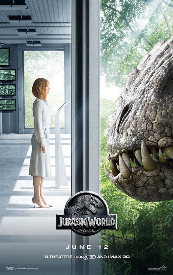 New &#039;Jurassic World&#039; Poster Features Intimidating Stare Down
