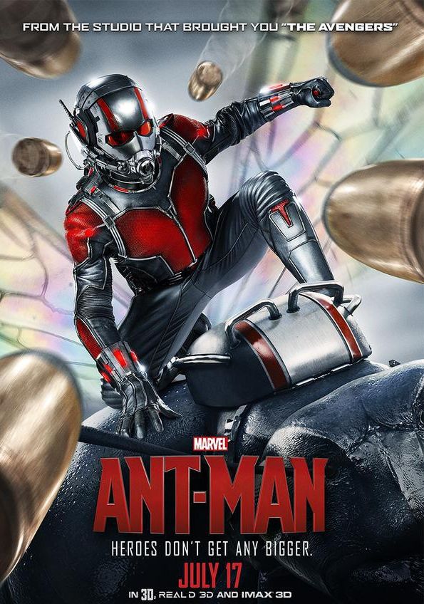 Heroes Don&#039;t Get Any Bigger - Ant-Man Bullet poster
