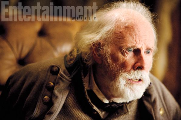 Bruce Dern as General Sanford Smithers in The Hateful Eight