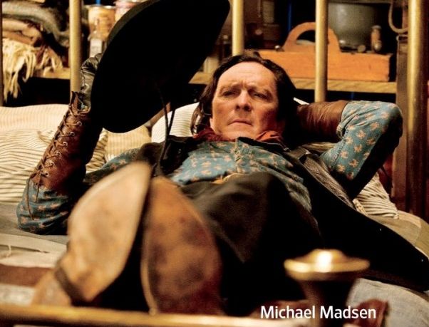 Michael Madsen and his cowboy hat