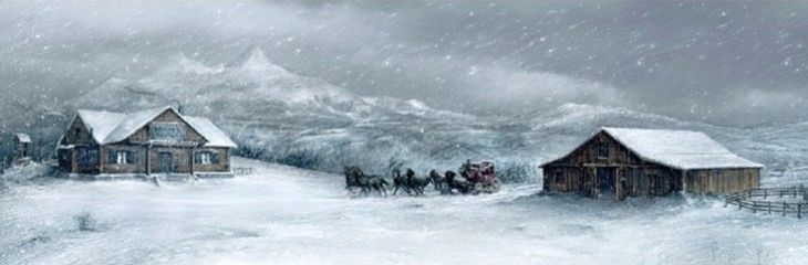 The Hateful Eight landscape art