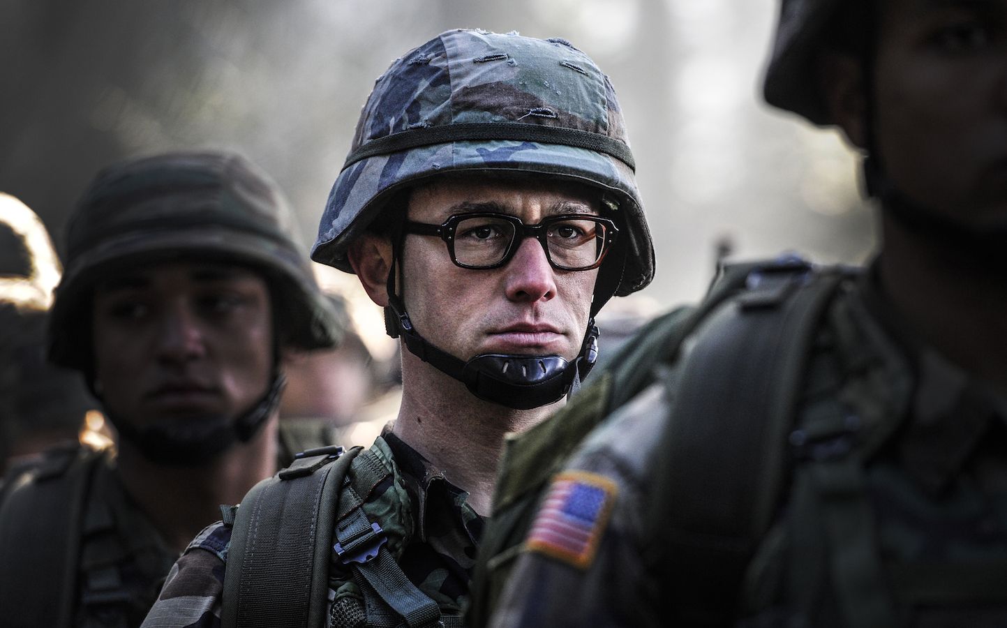 Joseph Gordon-Levitt as Edward Snowden in Oliver Stone’s b