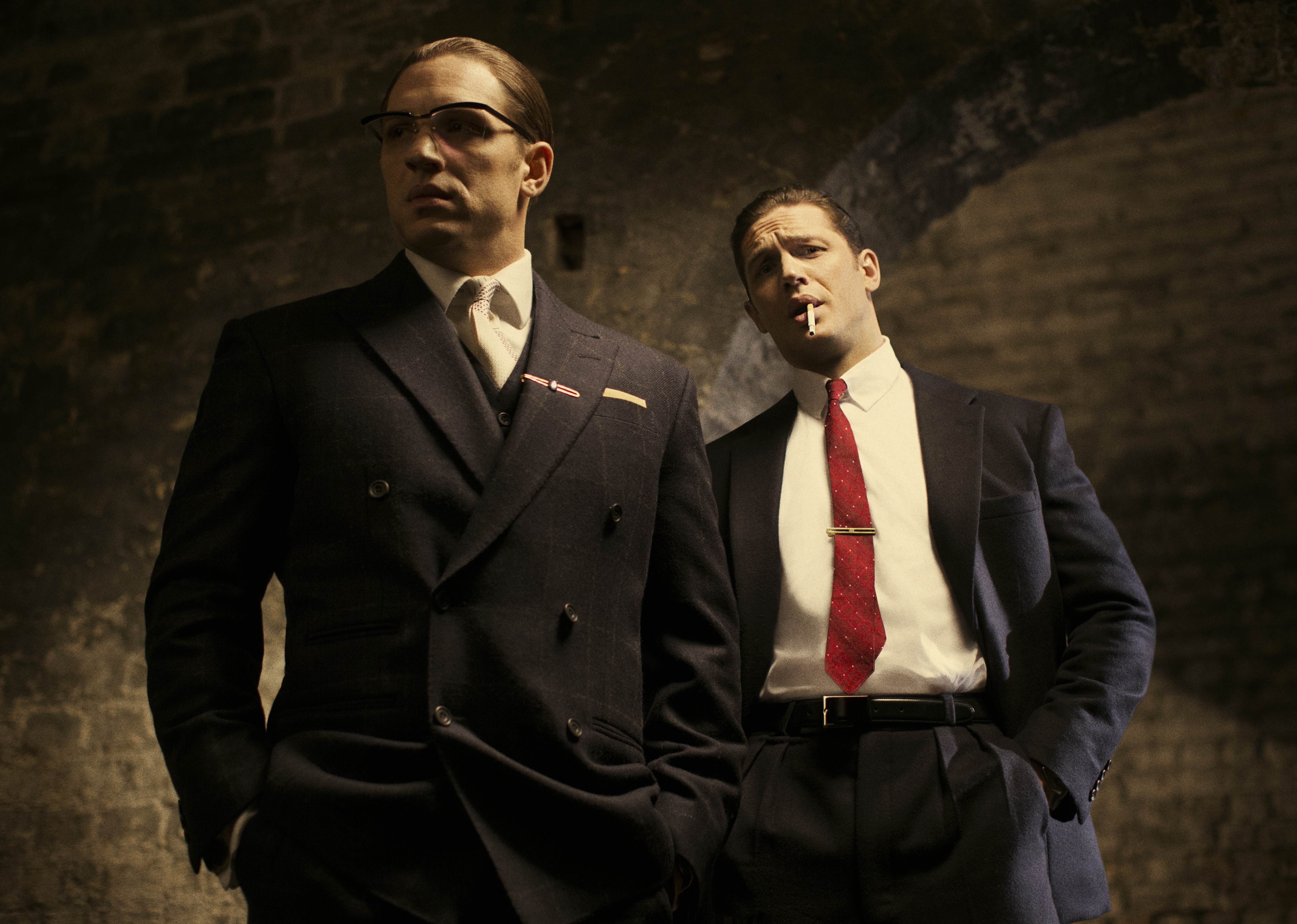 Tom Hardy and Tom Hardy star in Legend