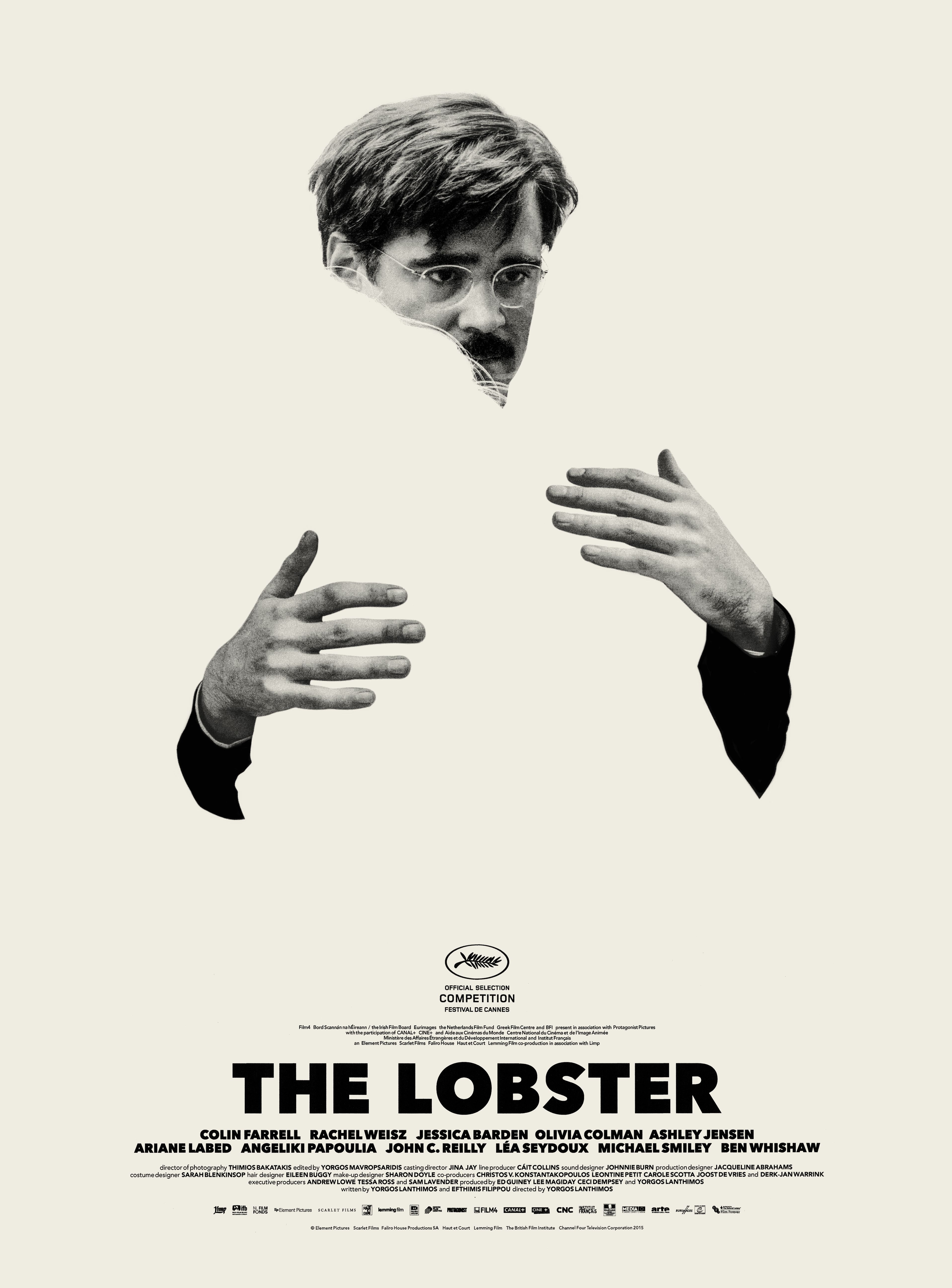 Colin Farrell The Lobster poster