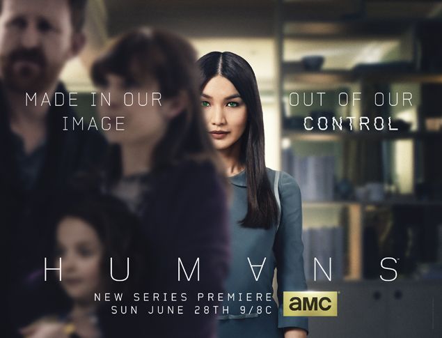 AMC artificial intelligence series Humans poster