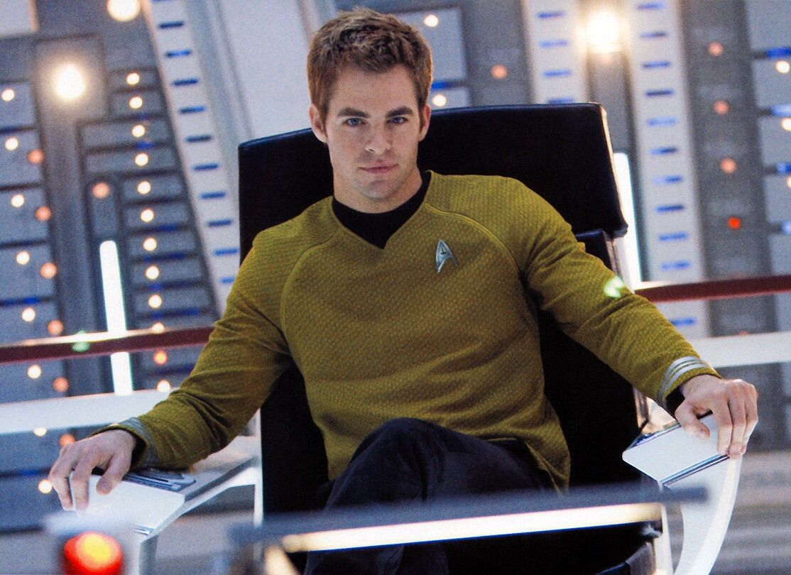 Chris Pine in Star Trek