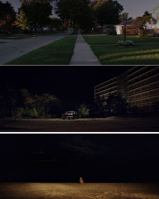 establishing shots in It Follows