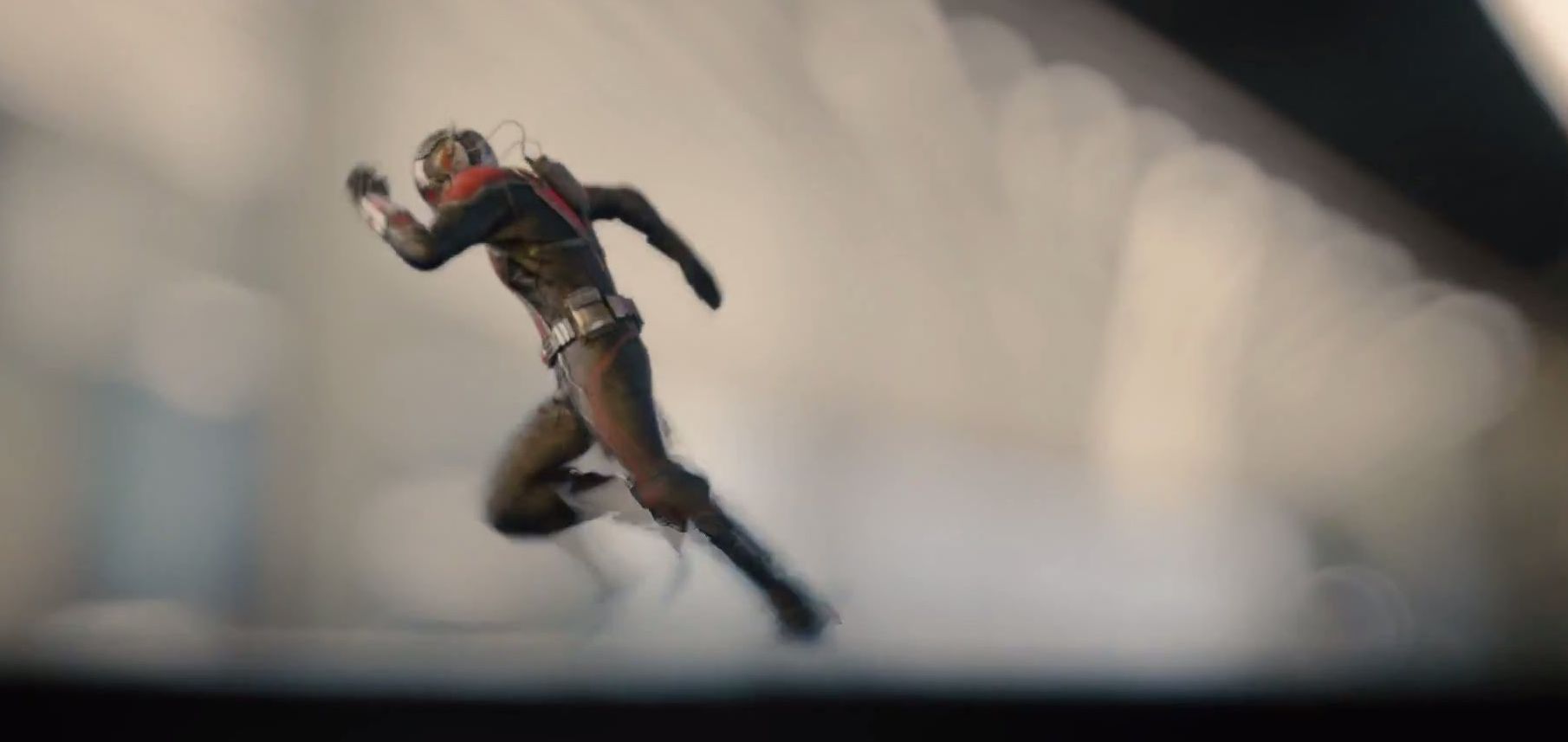 Ant-Man Runs Fast