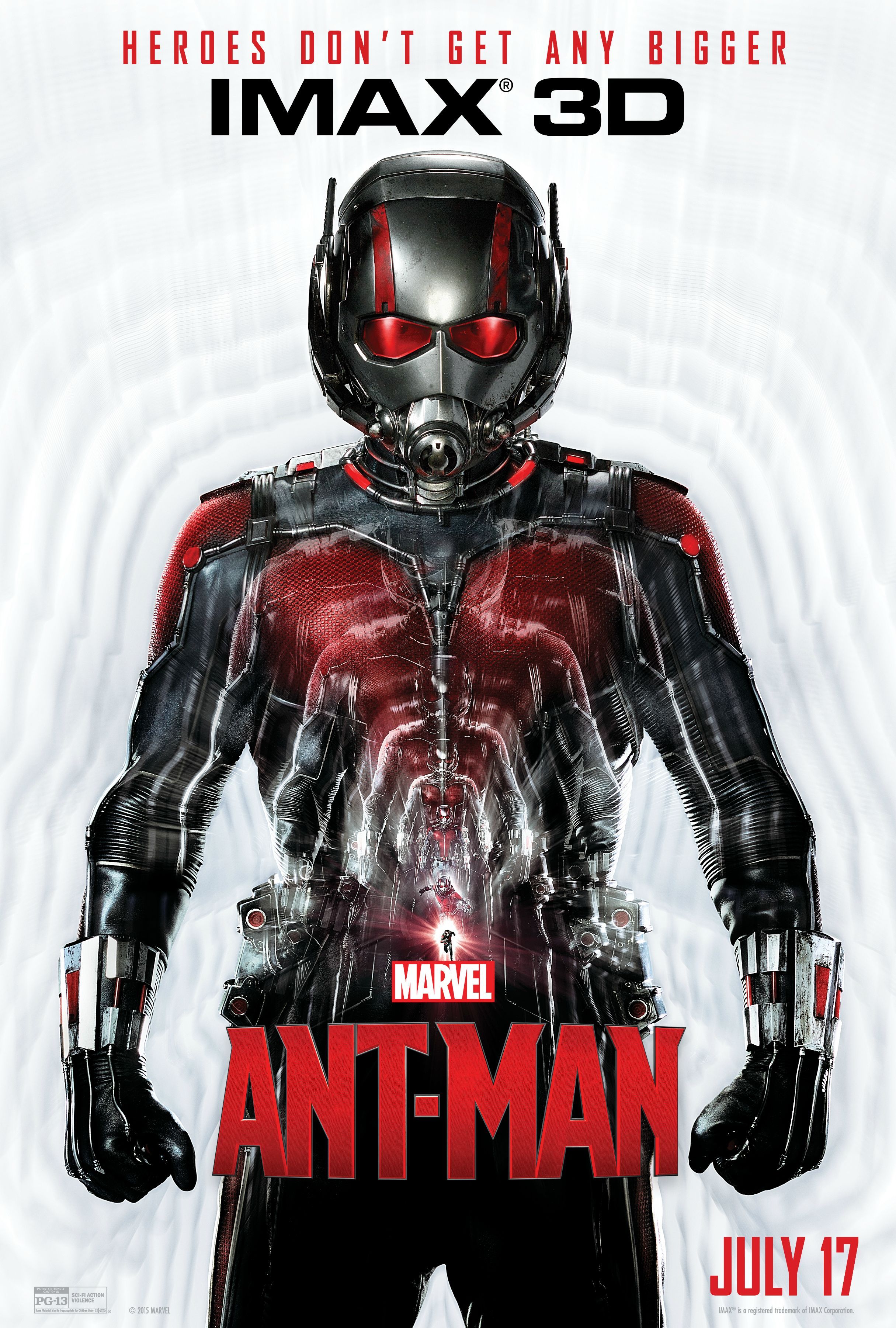 Heroes Don&#039;t Get Much Bigger in New IMAX Poster for &#039;Ant-Man