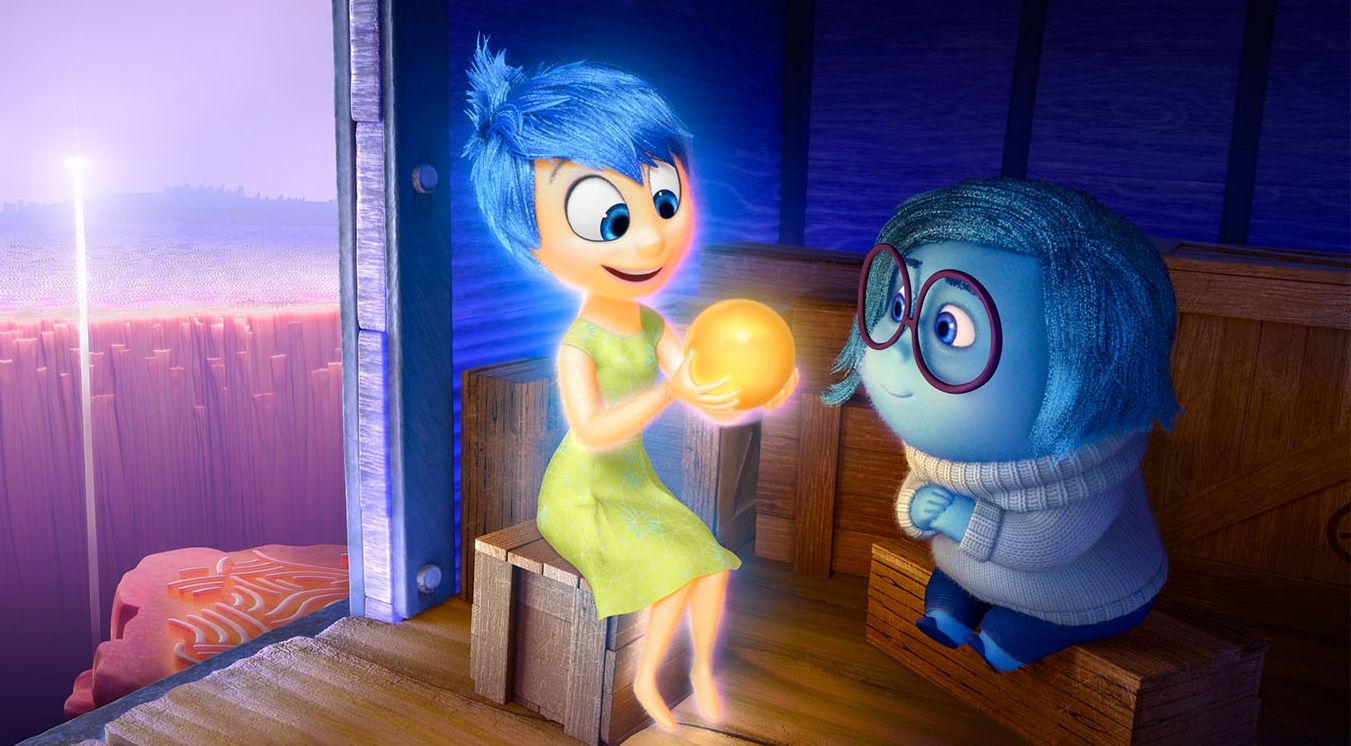 Inside Out Joy and Sadness