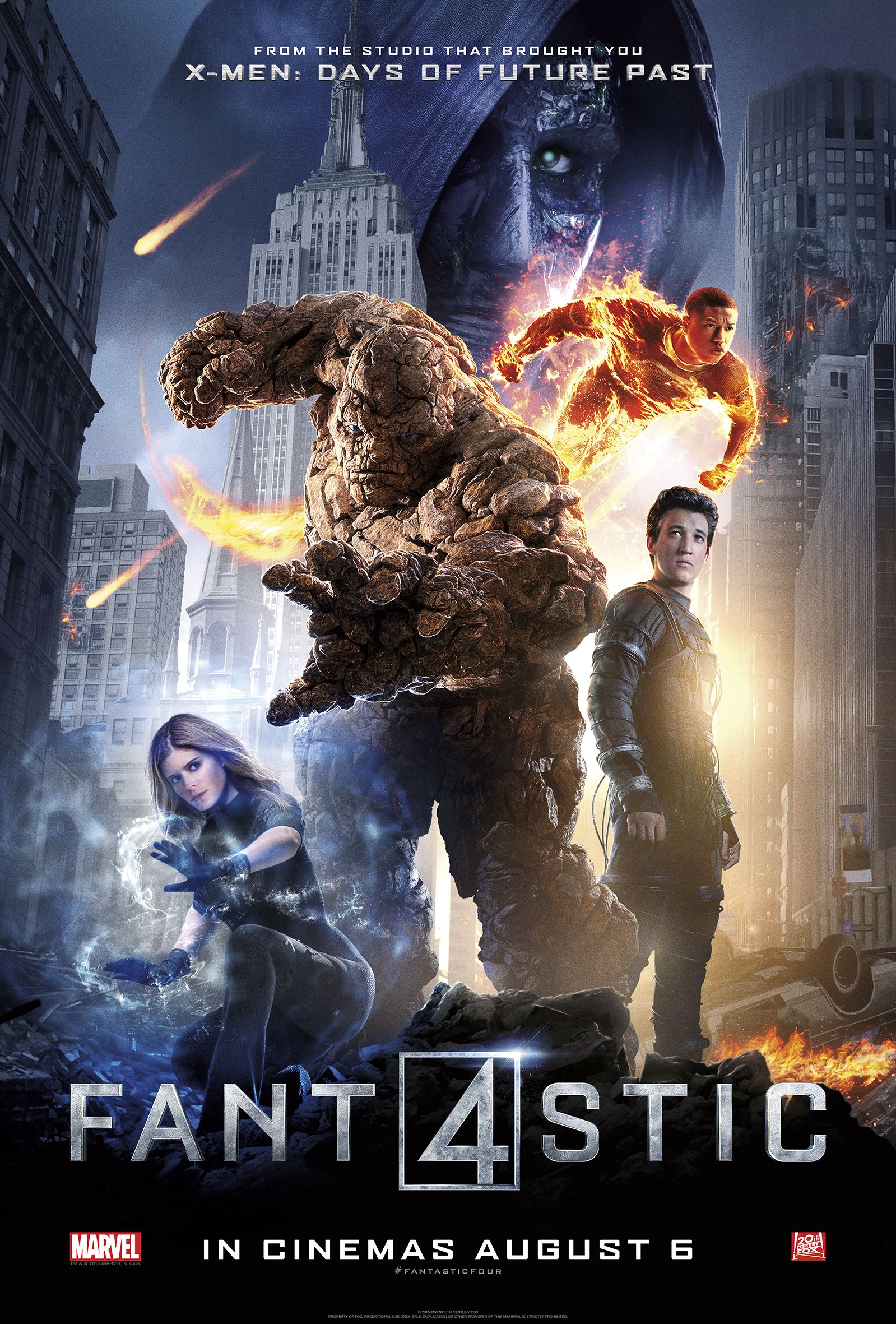 New UK Poster for &#039;Fantastic Four&#039;