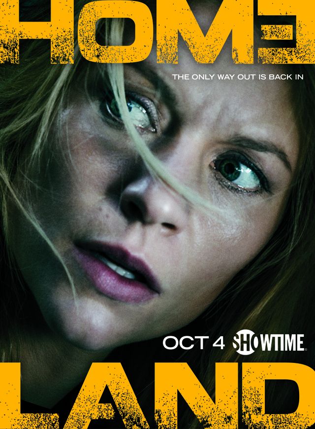 Homeland Season 5 returning Oct 4. The Only Way Out is Back 