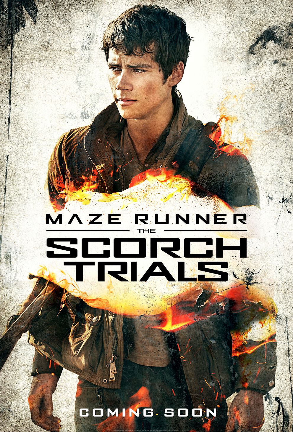 Dylan O’Brien Character Poster &#039;The Maze Runner: The Scorc