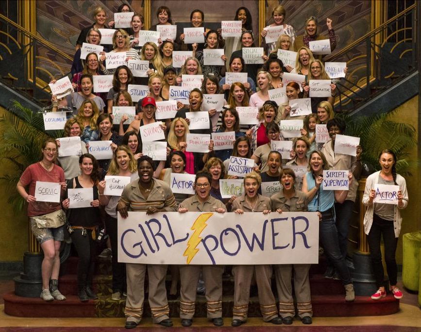 &#039;Ghostbusters&#039; Cast and Crew show off their Girl Power