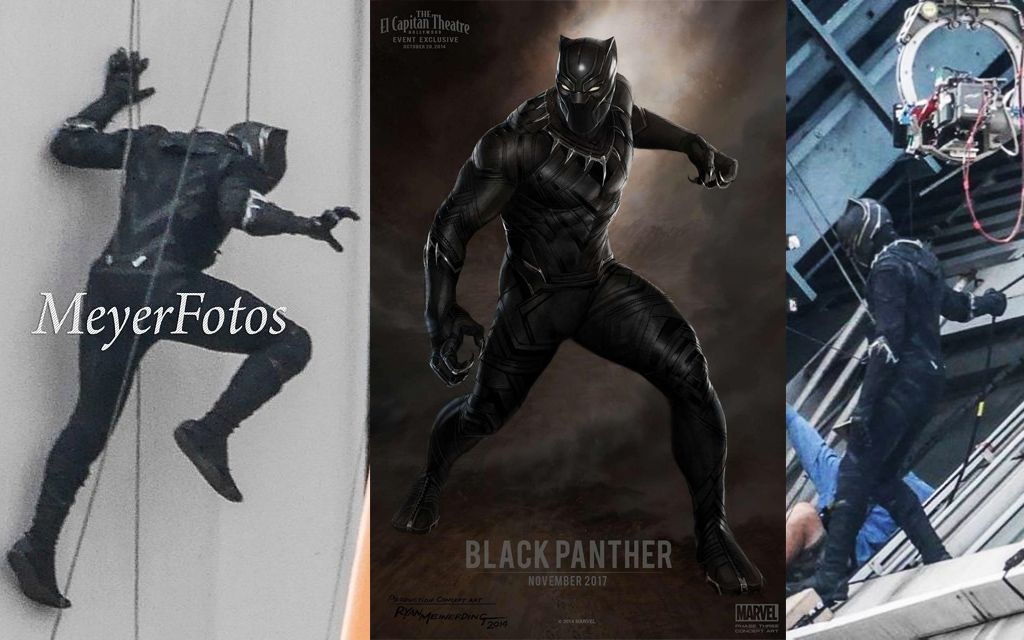 Black Panther spotted on Set of &#039;Captain America: Civil War&#039;