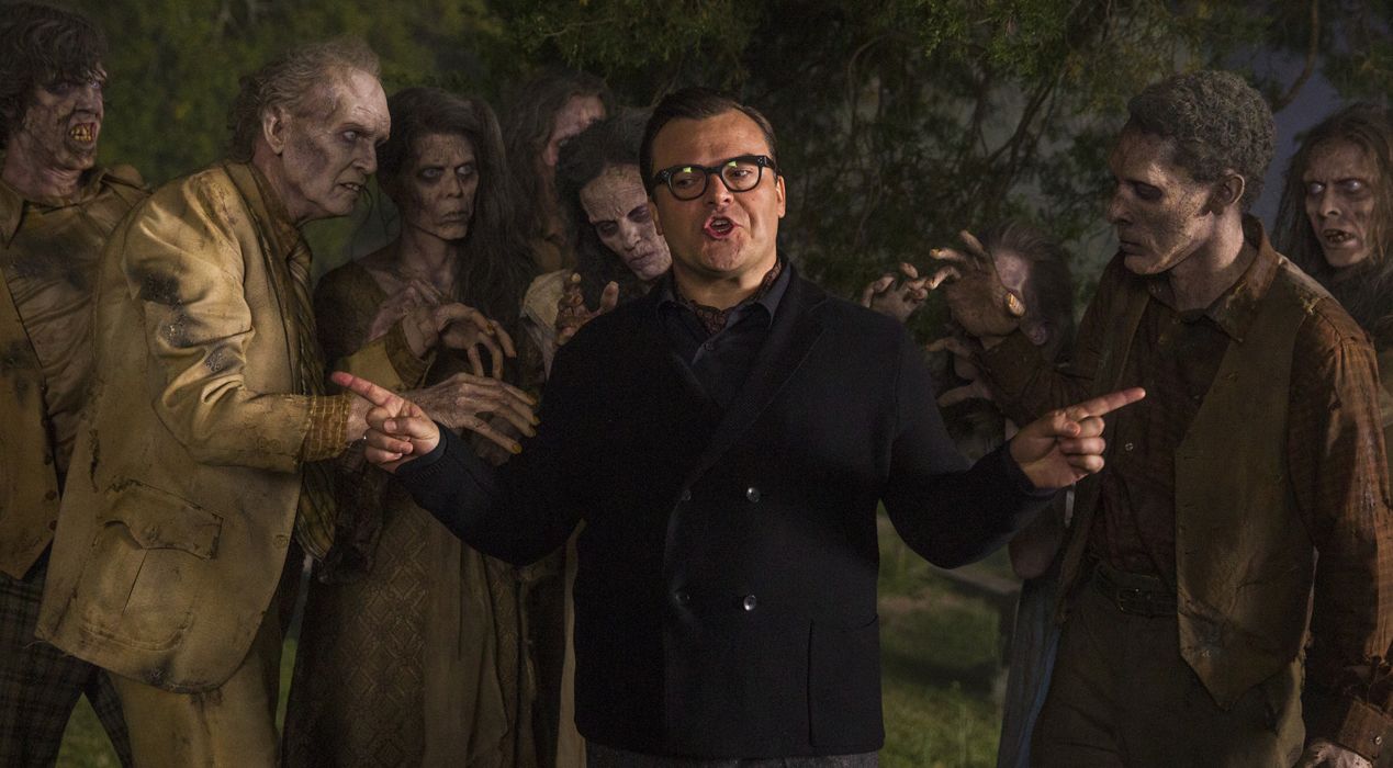 Jack Black with some Zombies