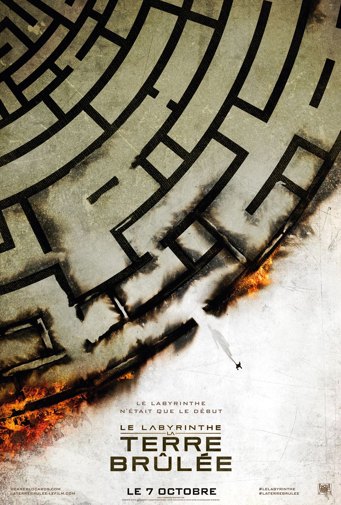 Cool French Poster for 'The Maze Runner: The Scorch Trials'