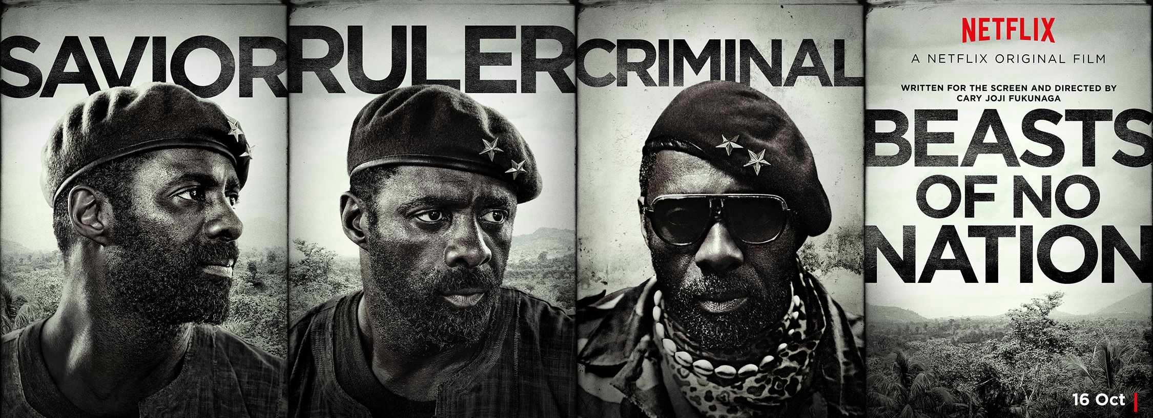 New Banner for Idris Elba's 'Beasts of No Nation' - Savior, 