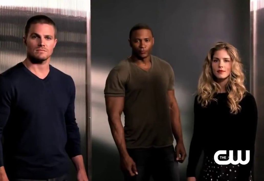 Oliver Queen, John Diggle, Felicity Smoak - Original Team Arrow