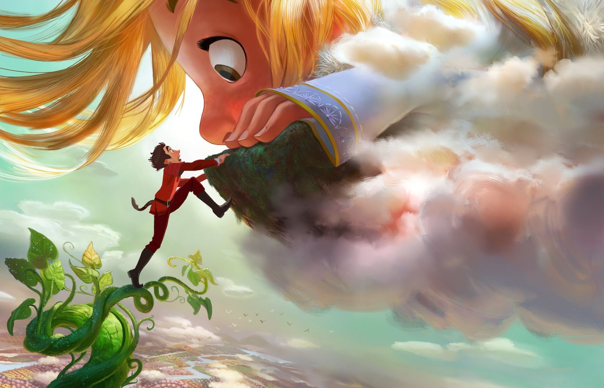 At Disney's D23 Expo a new take on "Jack in the Beanstalk" w