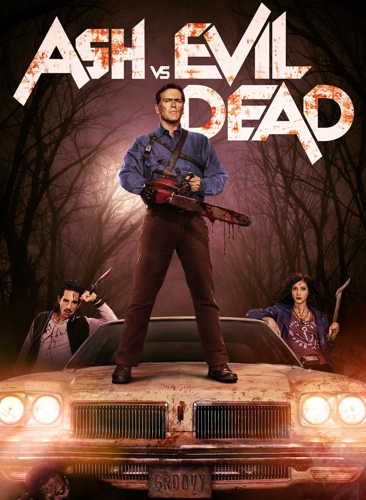 &#039;Ash vs. Evil Dead&#039; on Car Poster