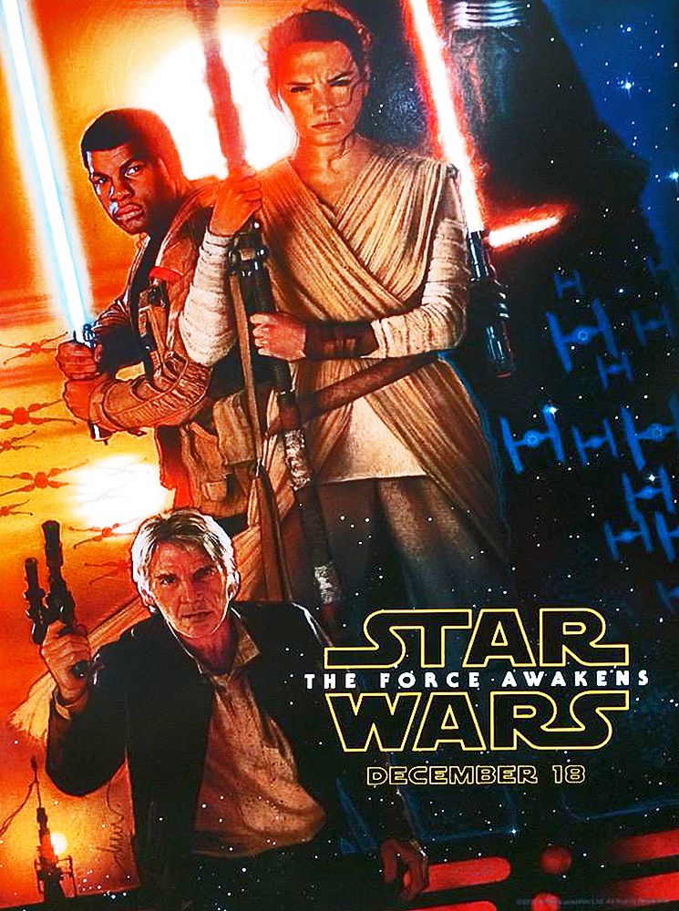 New &#039;Star Wars: The Force Awakens&#039; Poster by Drew Struzan
