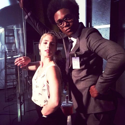 Felicity Smoak & Mr. Terrific