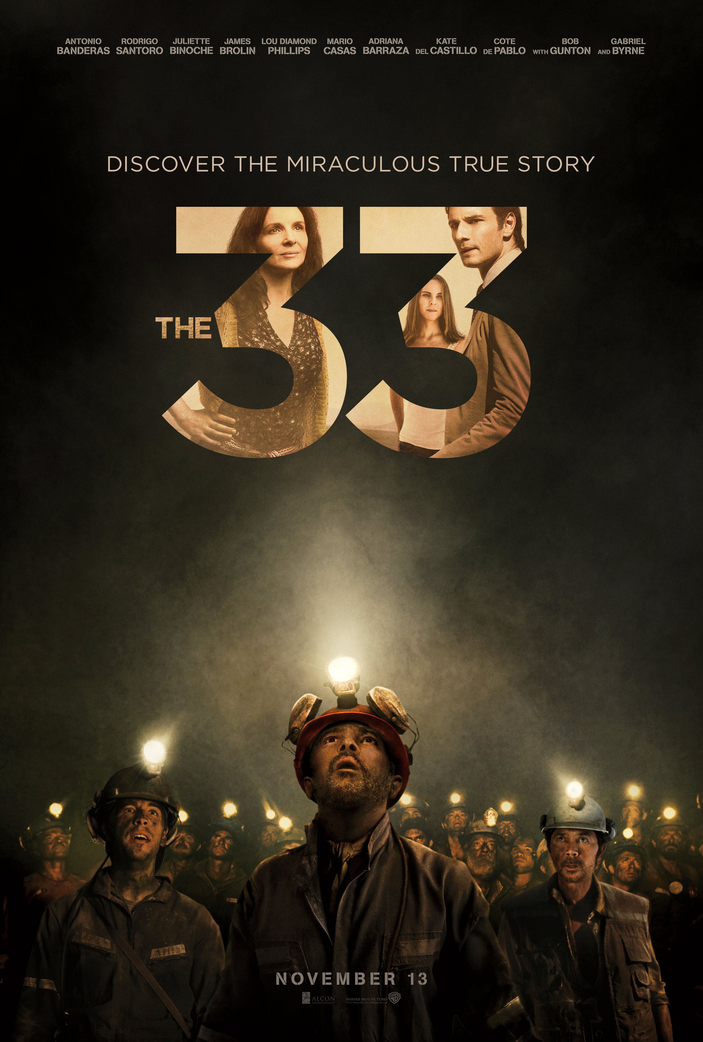 Chilean Miner Movie &#039;The 33&#039; Gets a New Poster