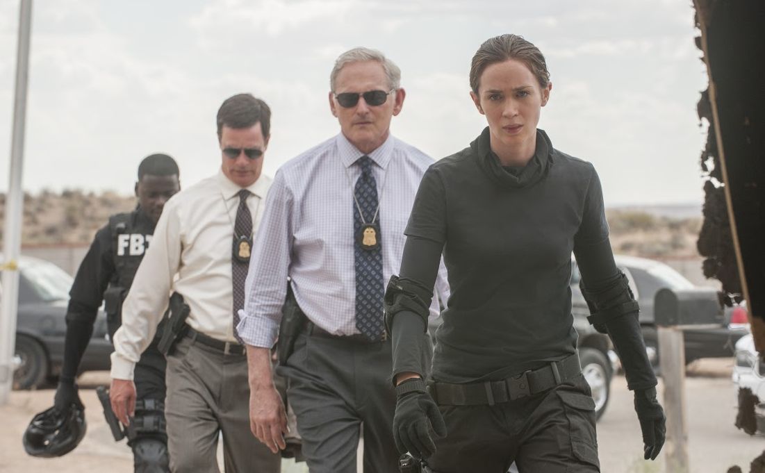 Emily Blunt as FBI agent in Sicario