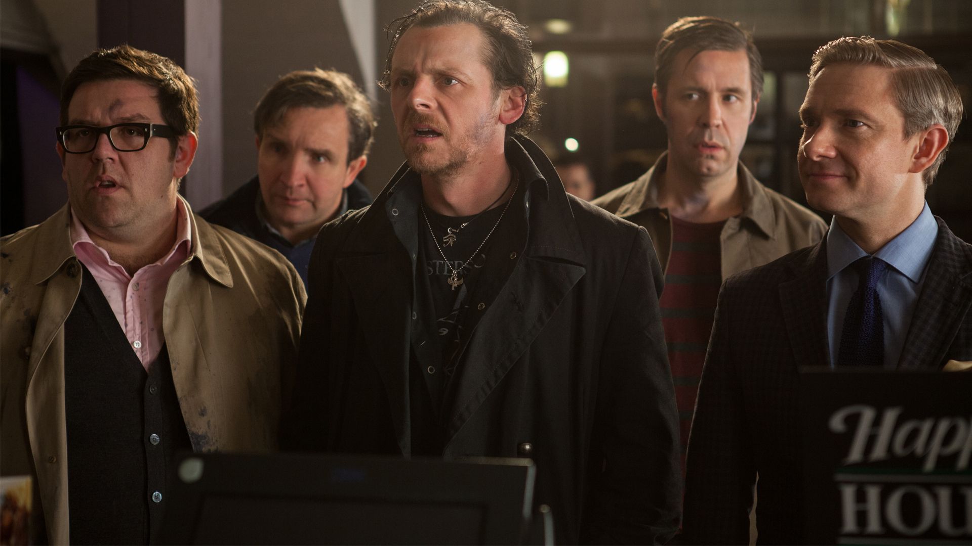 Simon Pegg and Nick Frost in Edgar Wright's 'The World's End