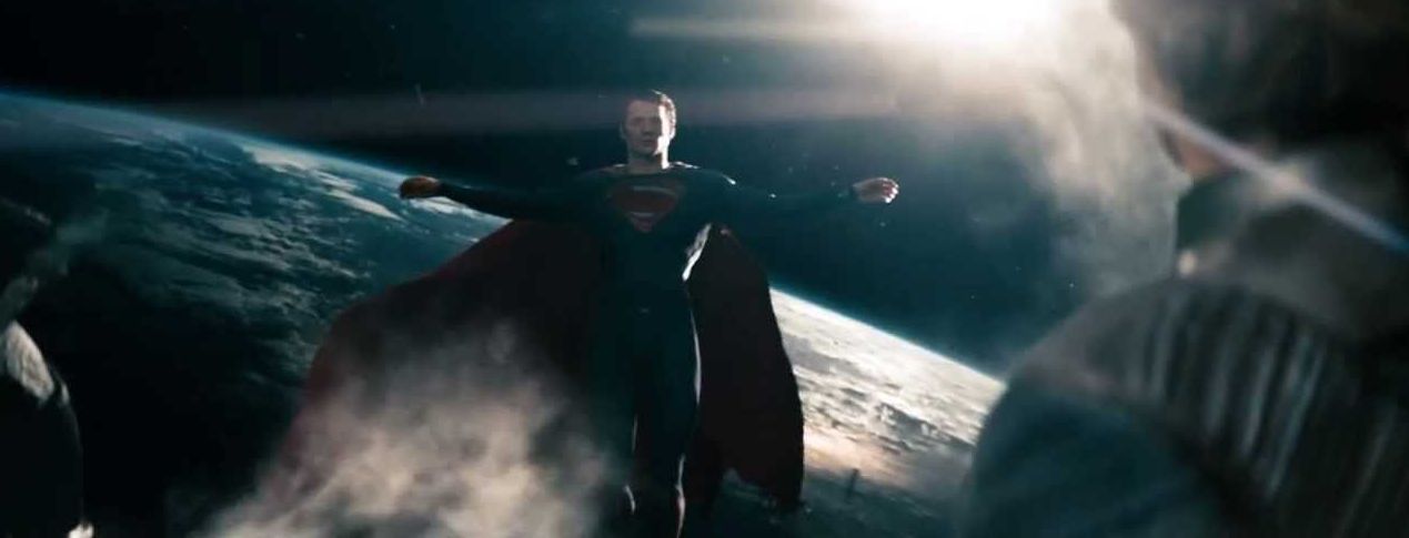 Superman Flies Far From Earth, Man of Steel