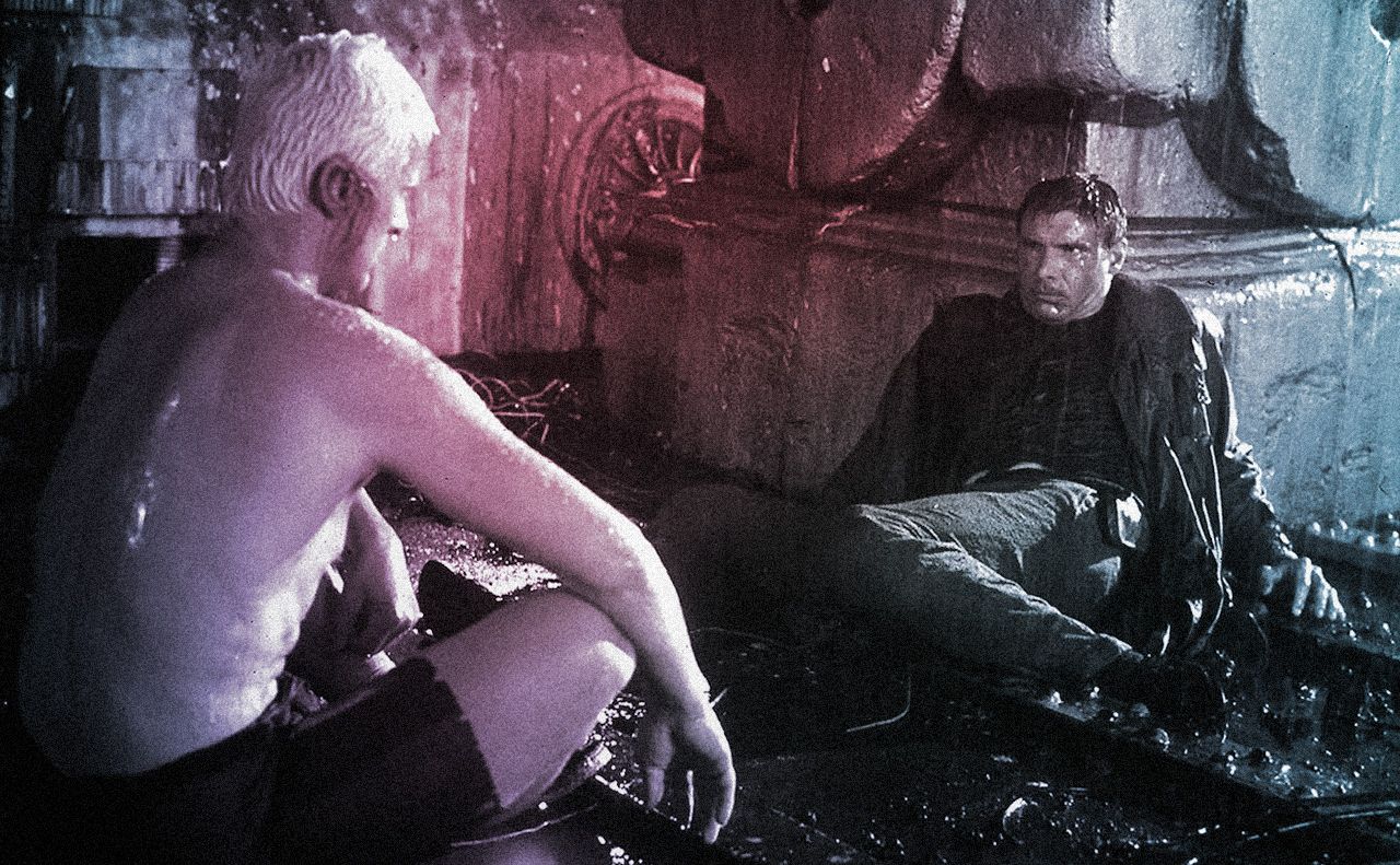 Rutger Hauer and Harrison Ford, Blade Runner (1982)