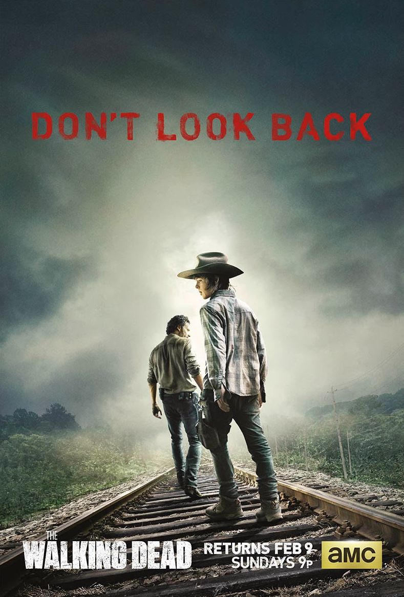 The Walking Dead Rick and Carl Season 4 Poster