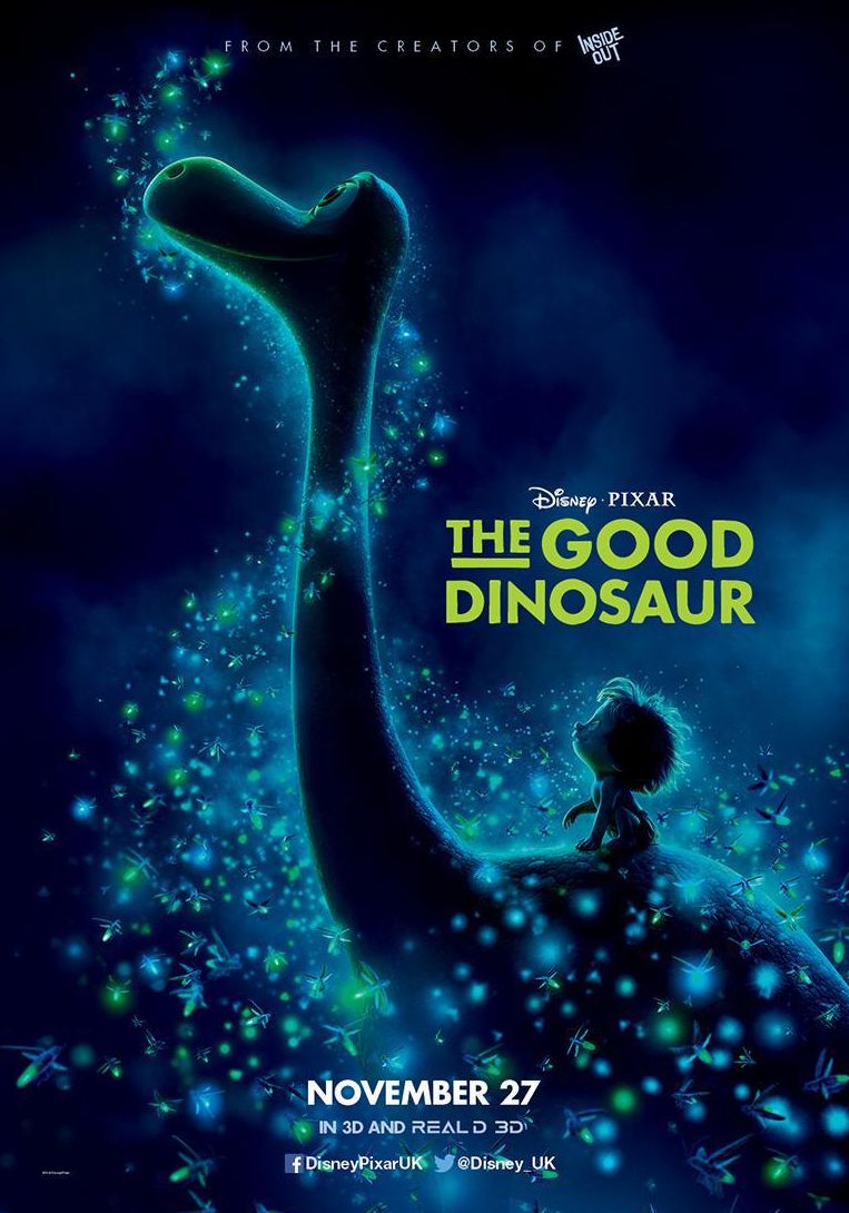 The new poster for Disney-Pixar's 'The Good Dinosaur'