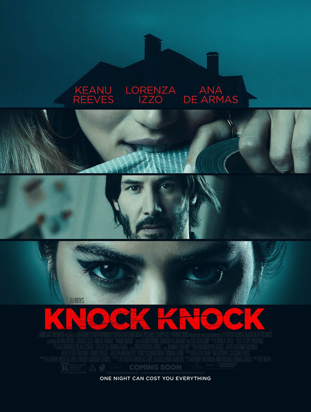 Knock Knock split Poster