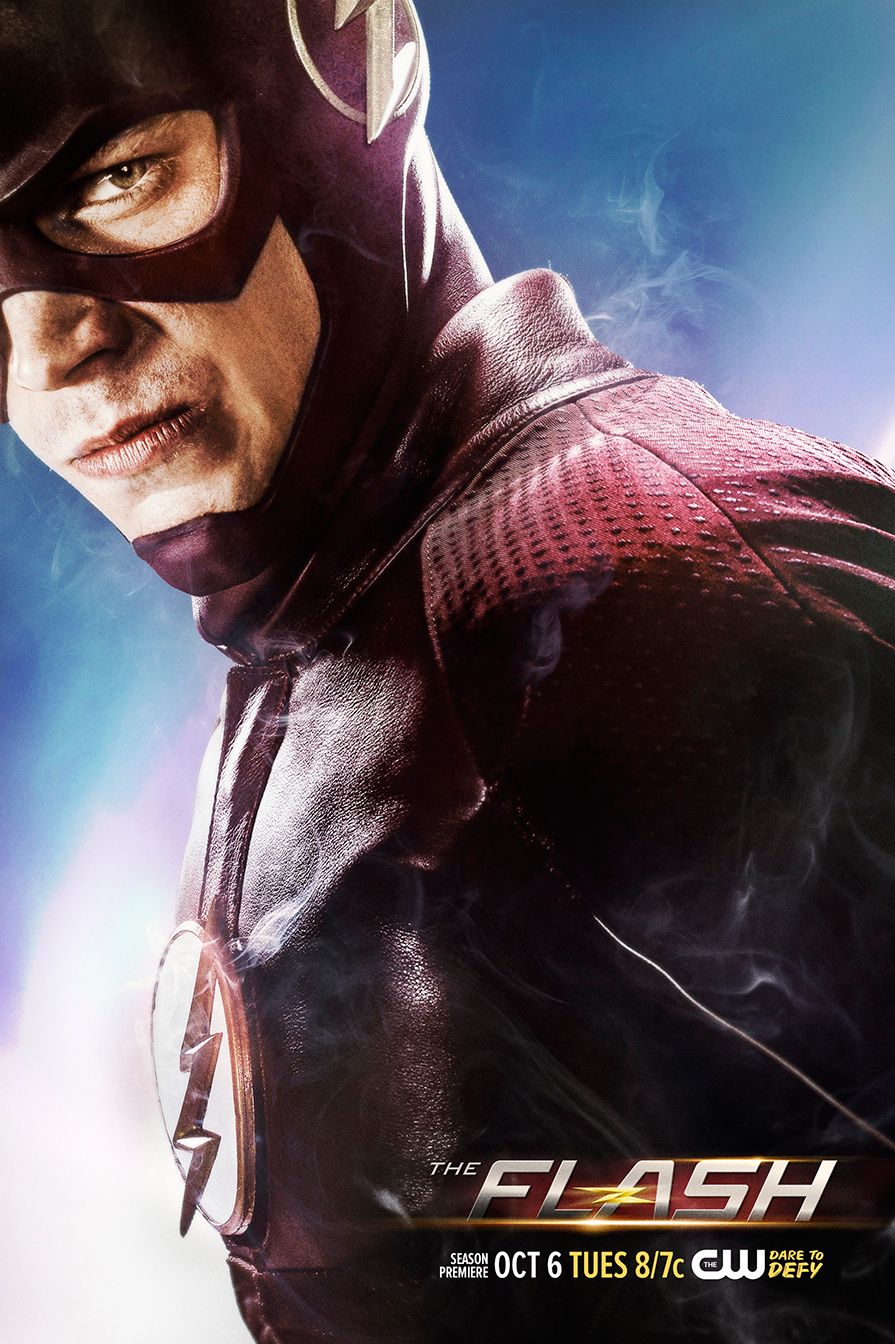 New The Flash Season 2 Poster features Barry&#039;s smoking suit