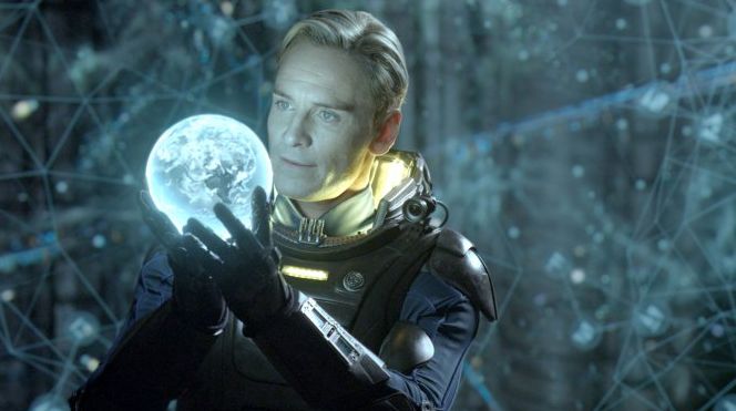 Michael Fassbender in Prometheus