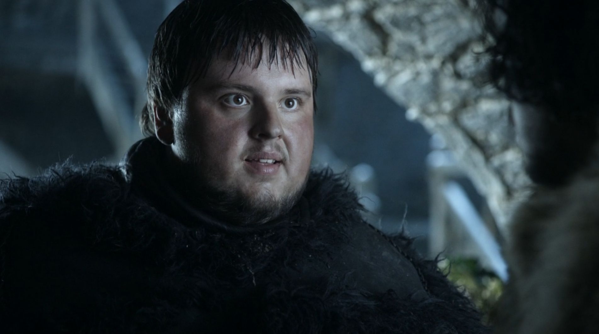 Samwell Tarly, as played by John Bradley-West, in &#039;Game of T
