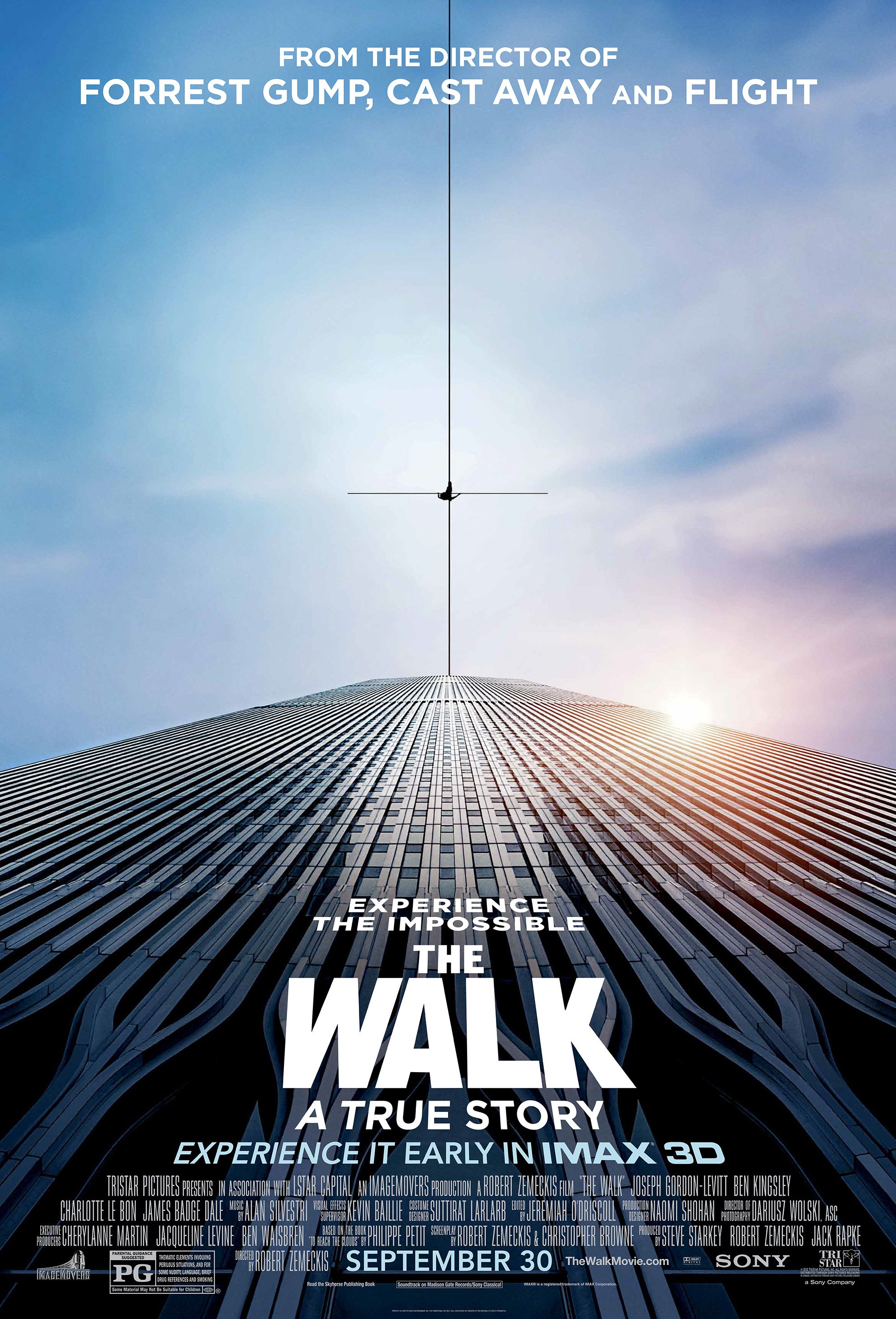 Experience The Impossible, The Walk, IMAX Poster