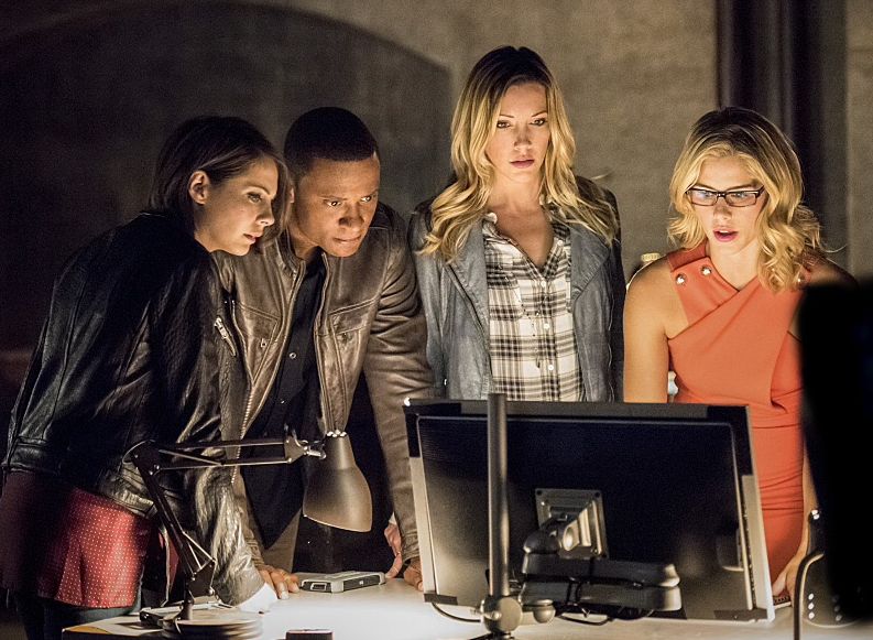 Team Arrow (minus Green Arrow)