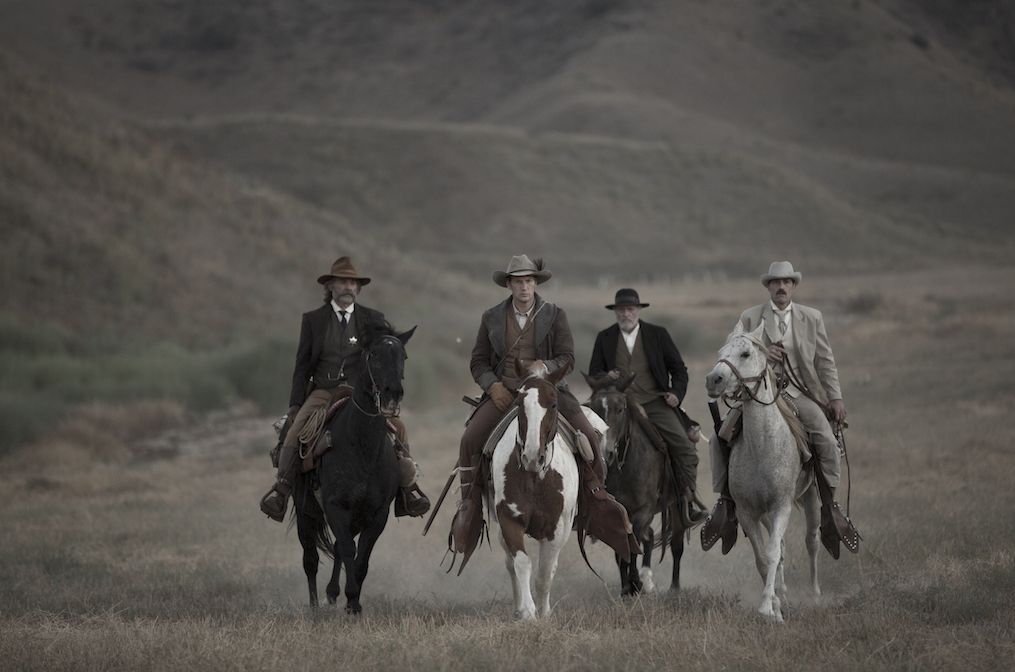 Russell, Wilson, Jenkins and Fox saddled up.