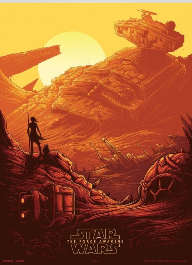 IMAX poster for &#039;Star Wars: The Force Awakens&#039;