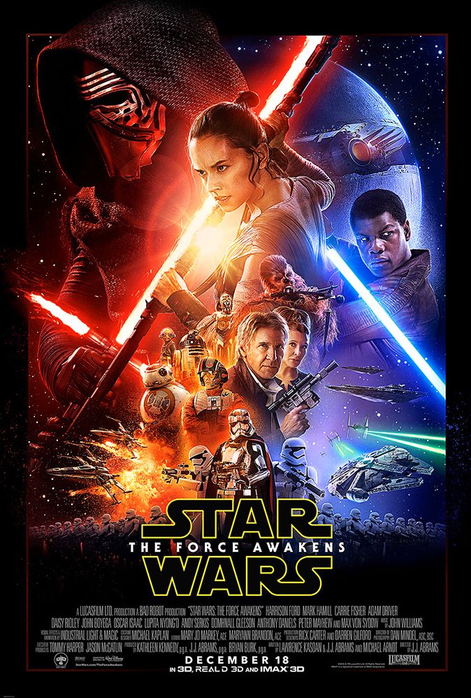 New Poster for Star Wars: The Force Awakens