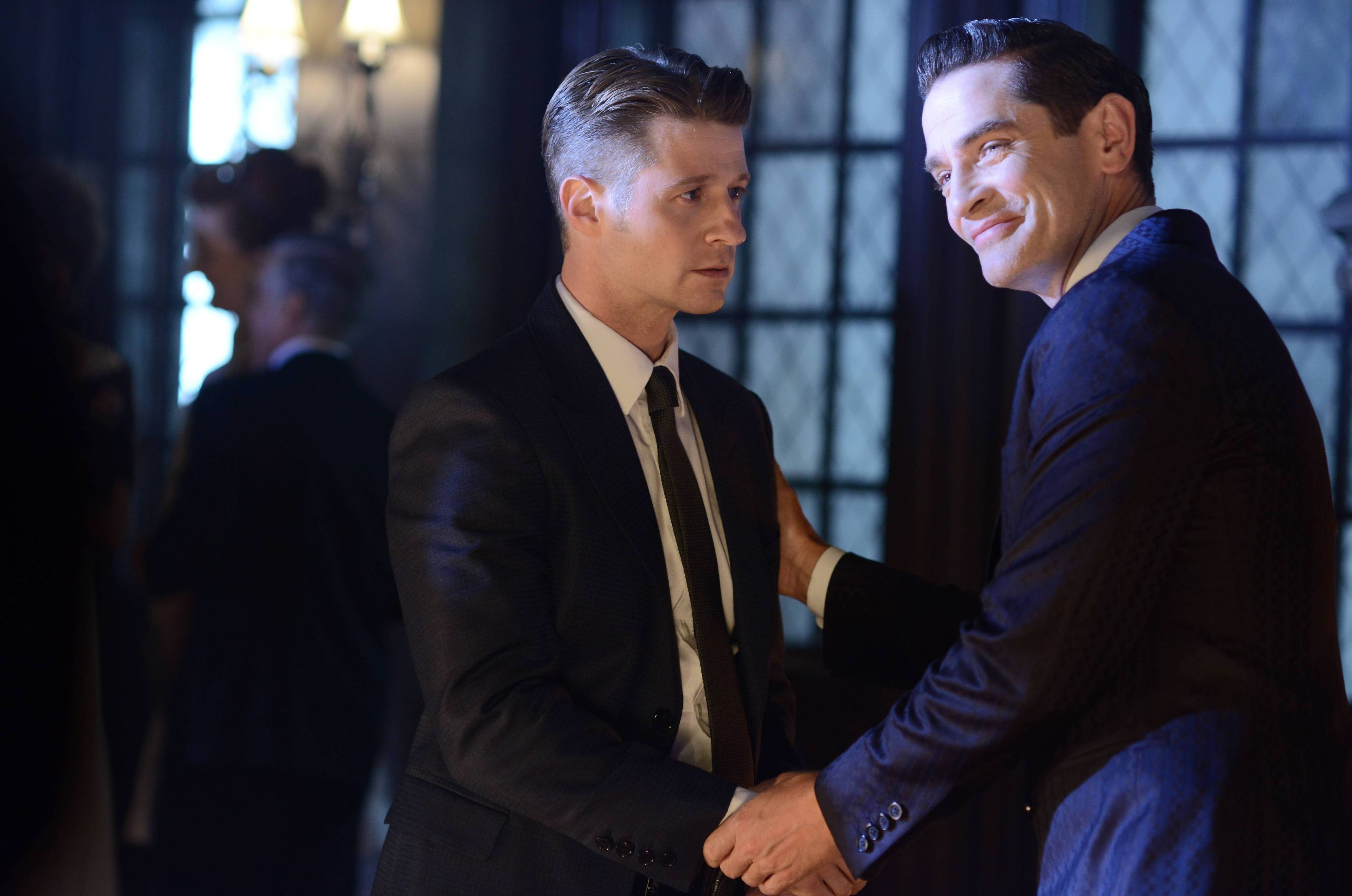 Detective Jim Gordon, Mayor Theo Galavan