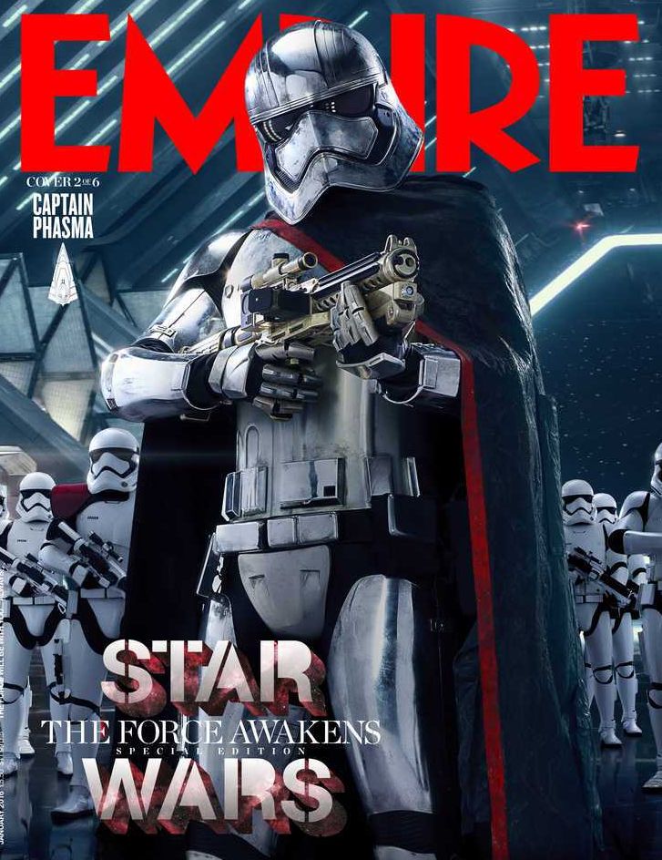 Captaim Phasma Features on Empire Cover