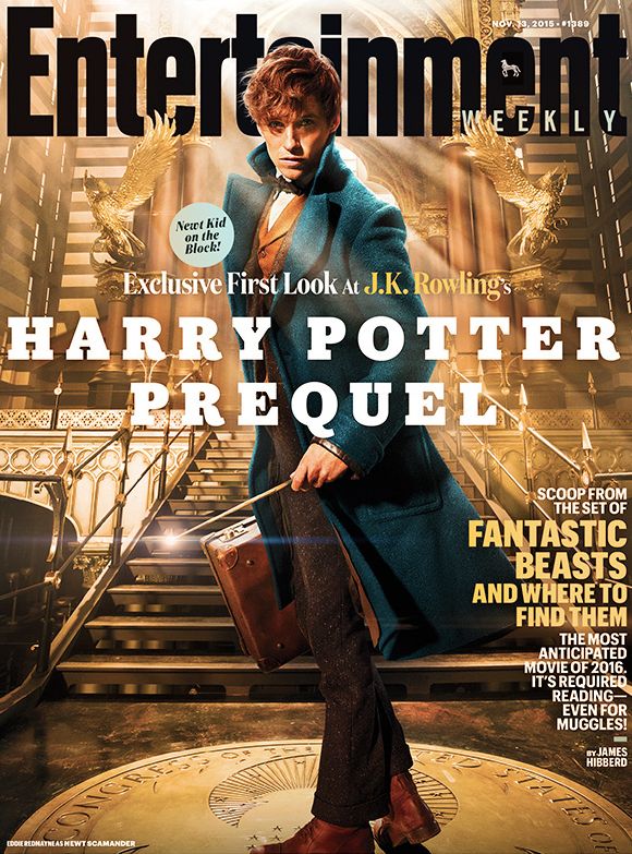 First Look at Eddie Redmayne in Harry Potter prequel &#039;Fantas